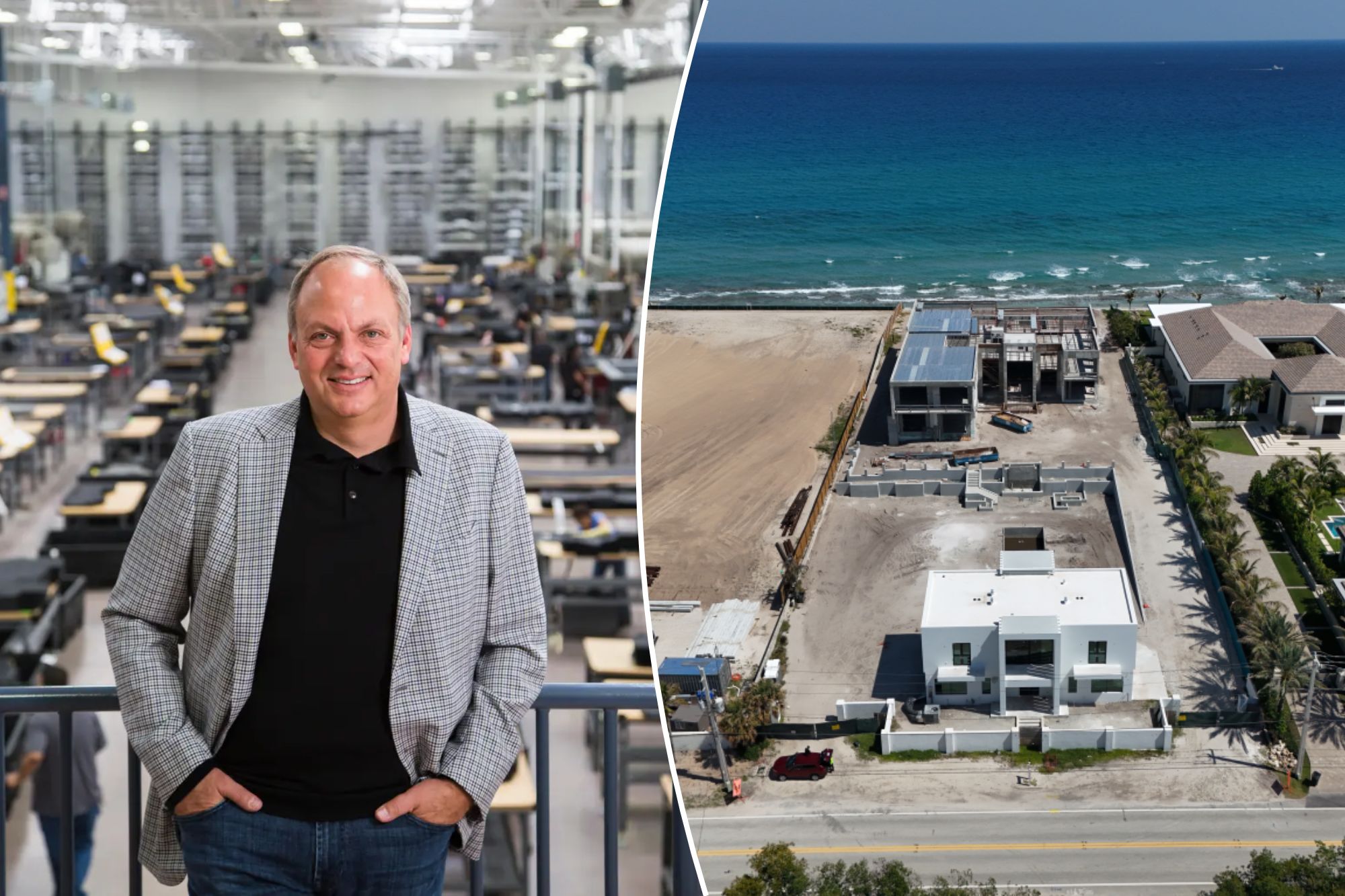 The billionaire pays $ 55.5 million in cash for an uninforced batch in Florida, bringing its full spending to $ 94 million to build your dream shelter