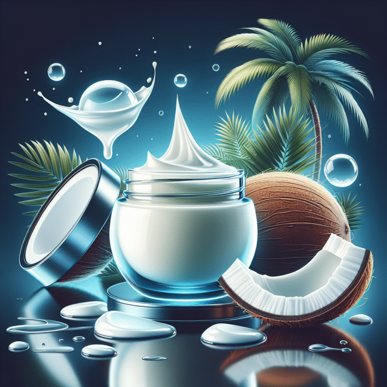 hidratação profunda com máscara de óleo de coco