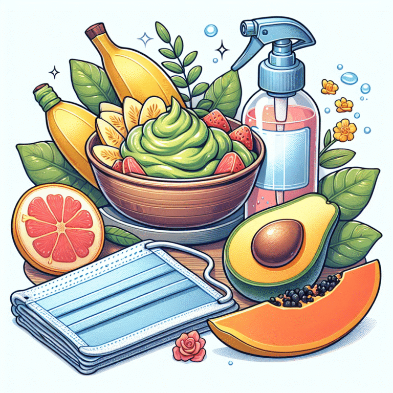 aproveite os benefícios da máscara caseira de frutas para pele seca