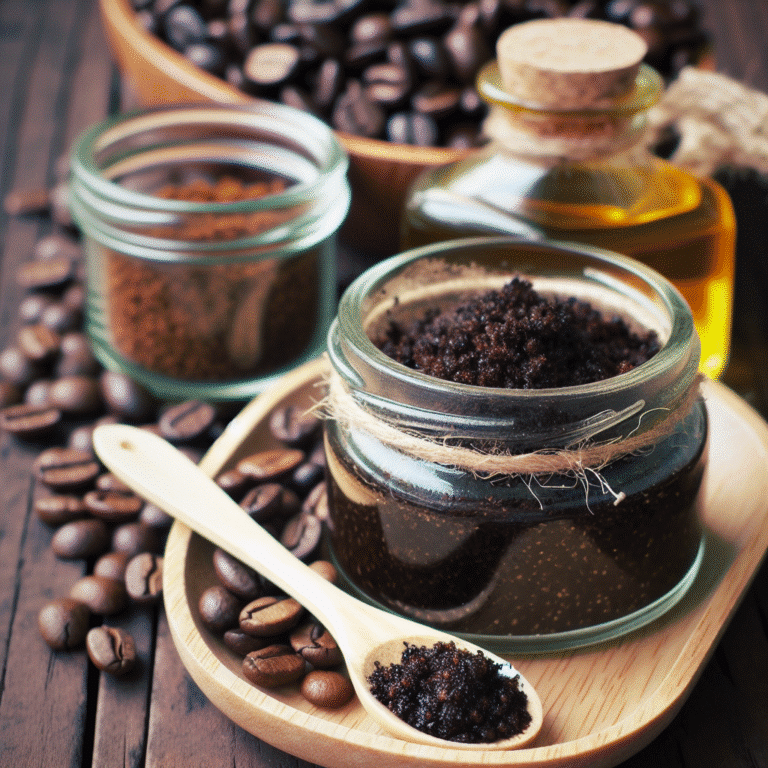 esfoliante caseiro com café: passo a passo