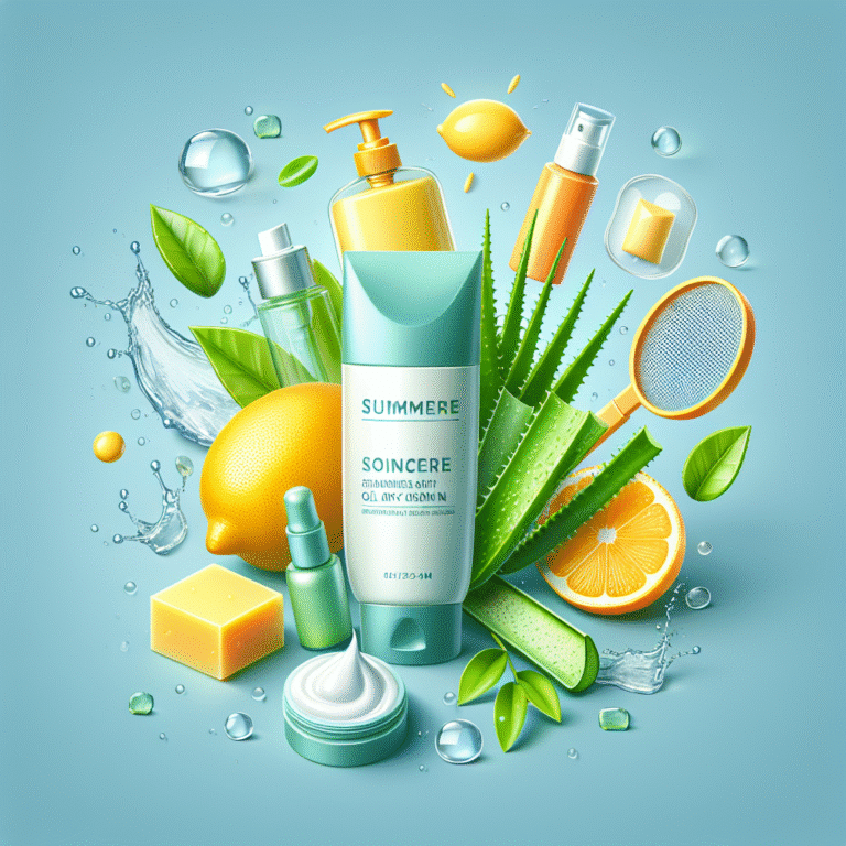 cuidados para pele oleosa no verão