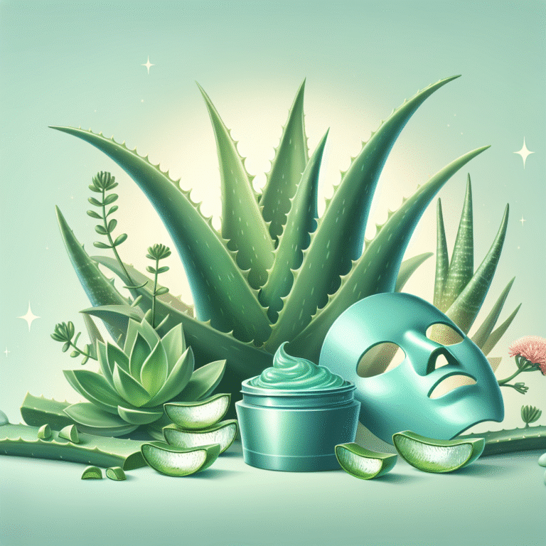 aloe vera: a melhor máscara para pele sensível