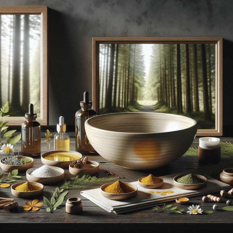 tratamento facial natural anti-inflamatório