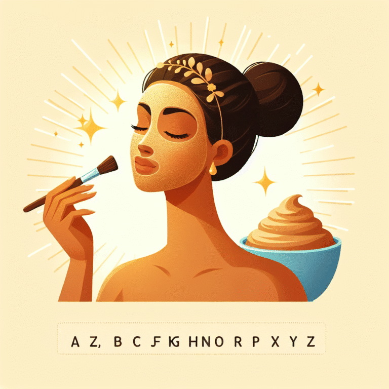 brinde à luminosidade com máscara facial natural