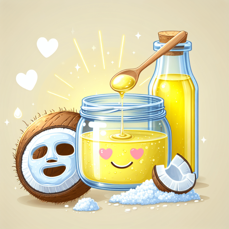 os benefícios da máscara de óleo de coco para hidratação