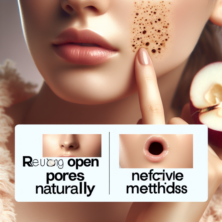 reduzir poros abertos naturalmente: métodos eficazes