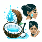 os benefícios da máscara de óleo de coco para hidratação